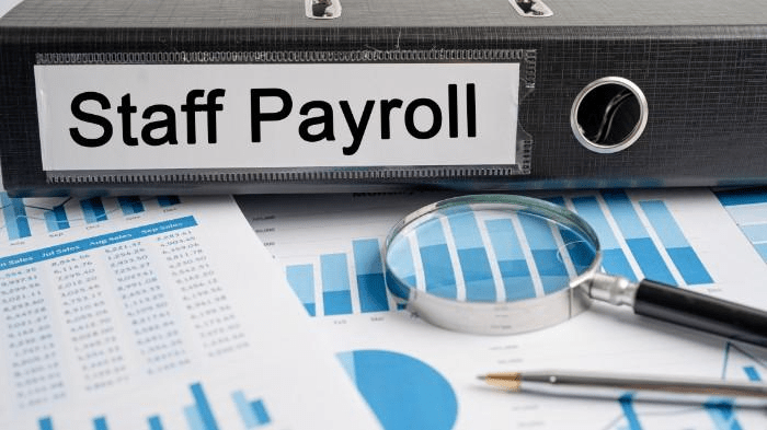 Staff Payroll binder